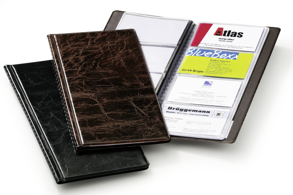 DURABLE Visitenkartenmappe VISIFIX 96 schwarz