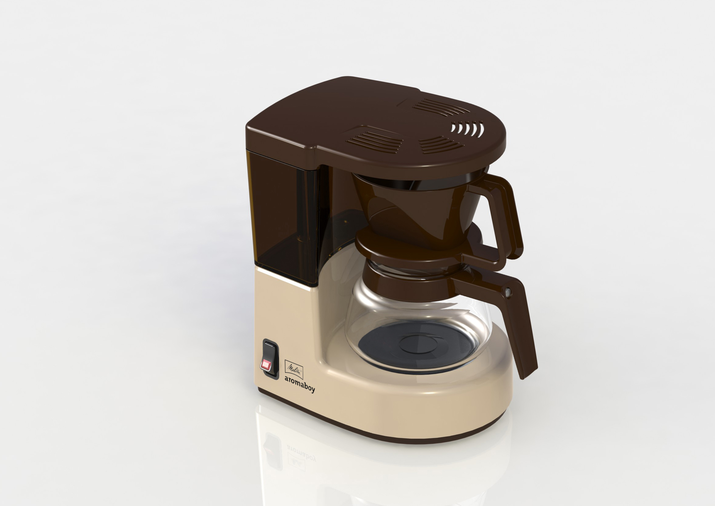 Melitta Aromaboy 2 Tassen, beige Melitta Aromaboy 2 Tassen, beige