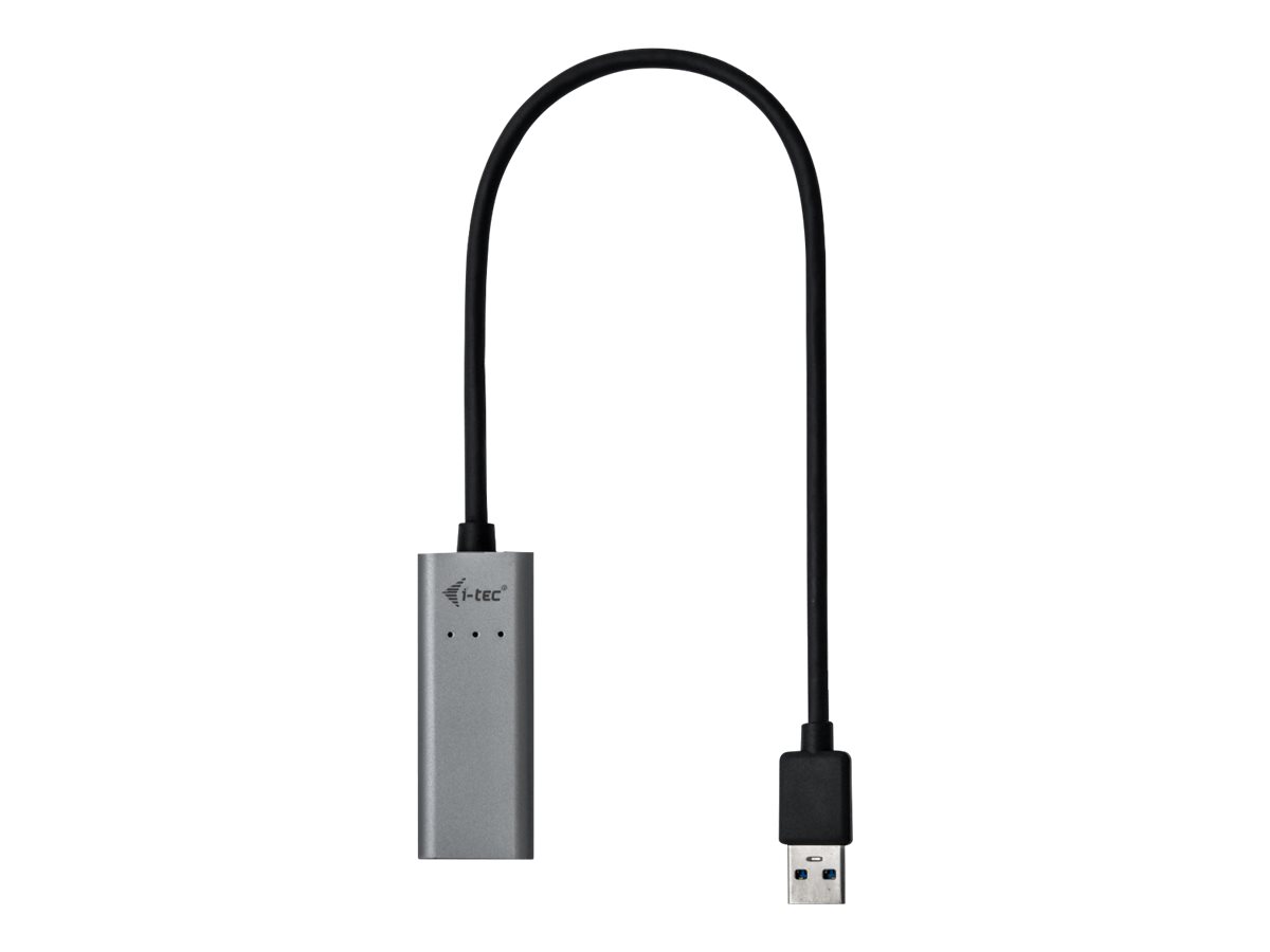 I-TEC USB 3.0 Metal Gigabit Ethernet Adapter 1x USB 3.0 auf RJ-45 LED-Anzeige fuer Notebook Tablet PC Windows Mac Linux Android I-TEC USB 3.0 Metal Gigabit Ethernet Adapter 1x USB 3.0 auf RJ-45 LED-Anzeige fuer Notebook Tablet PC Windows Mac Linux Android