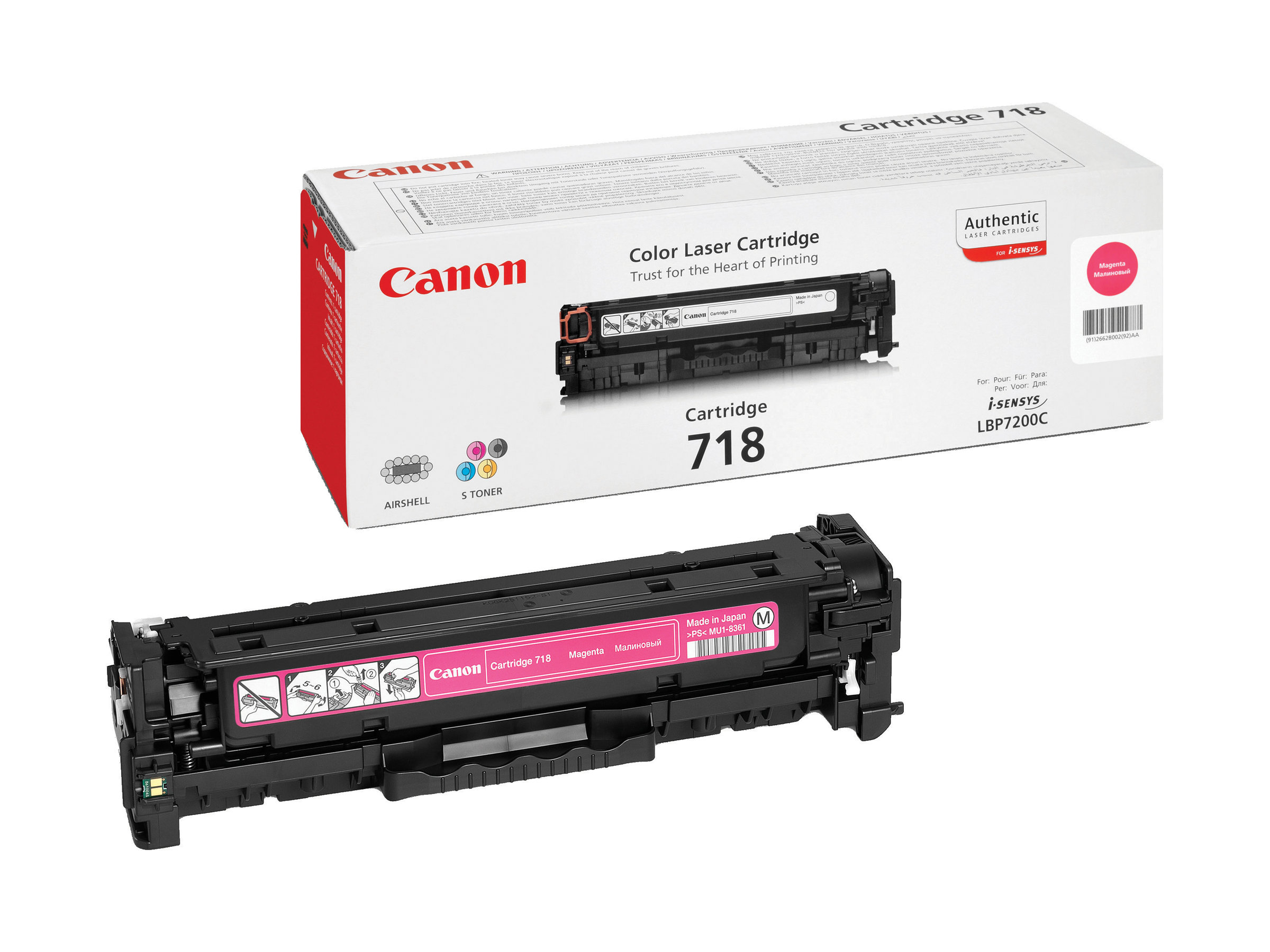 2660B002 CANON 718M LBP Cartridge 2660B002 CANON 718M LBP Cartridge