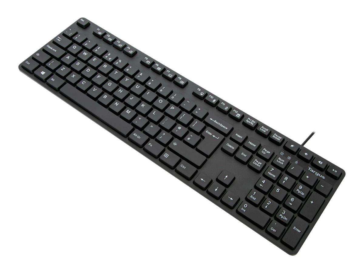 Antimicrobial USB Wired Keyboard - UK Layout *EOL