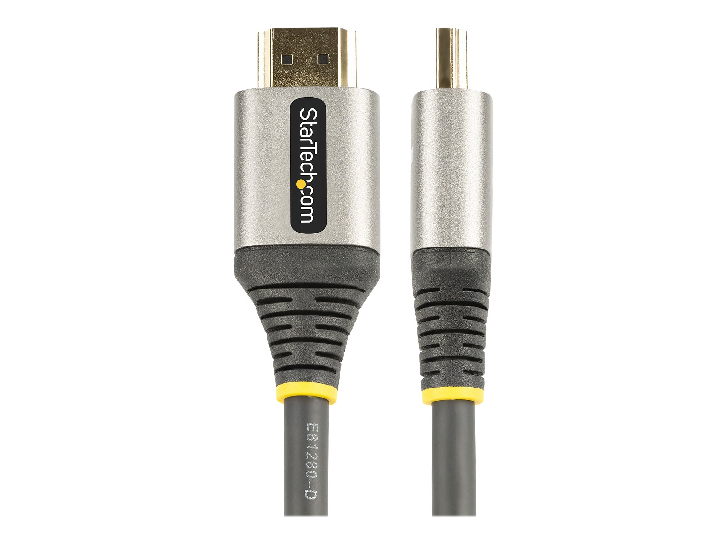 STARTECHCOM 20inch 05m Premium Certified HDMI 20 Cable HighSpeed Ultra HD 4K 60Hz HDMI Cable with Ethernet HDR10 ARC