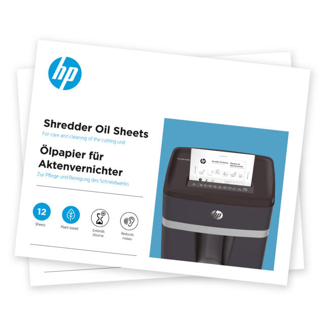 HP Aktenvernichter-Ölpapier