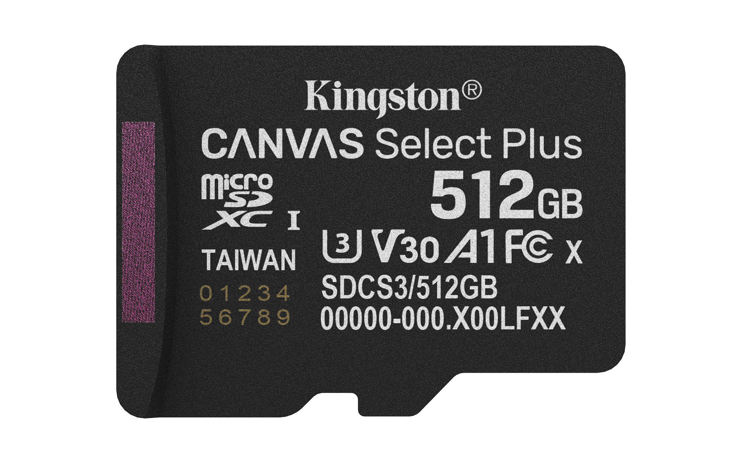 Kingston Canvas Select Plus Flash card Micro SDHC 512GB