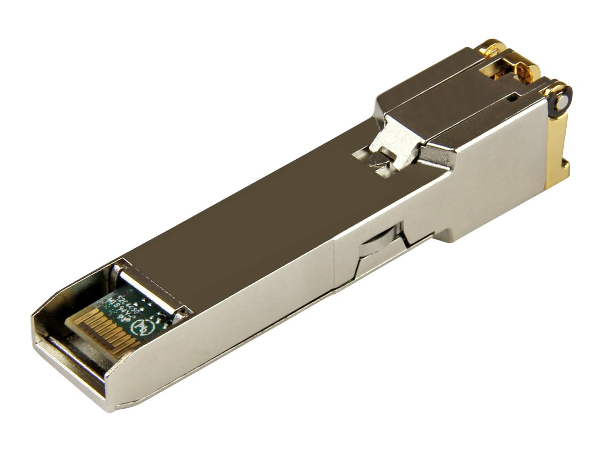 STARTECHCOM Brocade 95Y0549ST kompatibel SFP Module 101001000BaseTX Kupfer RJ45 Kupfer mit DDM Transceiver