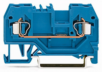 Wago Durchgangsklemme 2-Leiter 280-904 2,5qmm blau