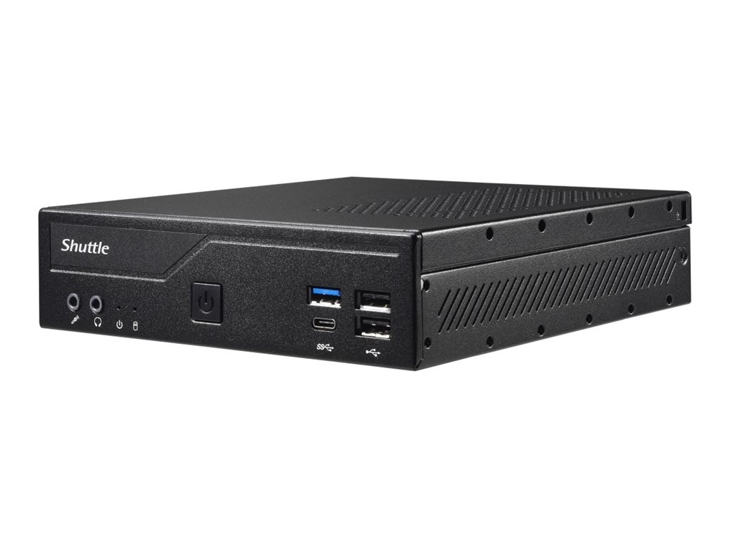 SHUTTLE Barebone XPC slim DH610 LGA1700 2xSODIMM 2xM.2 1xHDMI 1xDP