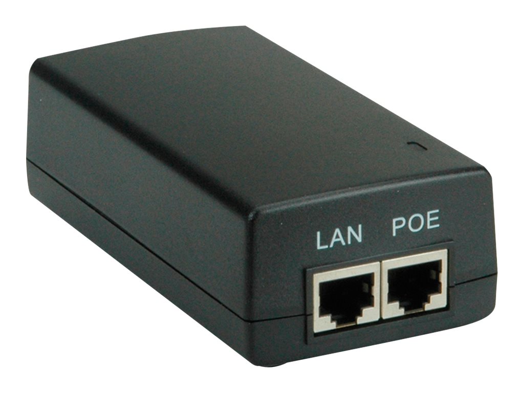 VALUE Gigabit PoE+ Injektor 30W