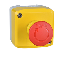 Schneider Electric Not-Aus-Gehäuse XALK178E mit Pilzdrucktaster 1S1OE Schneider Electric Not-Aus-Gehäuse XALK178E mit Pilzdrucktaster 1S1OE