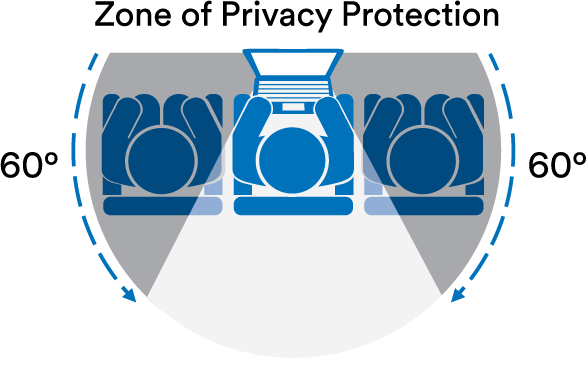 3M Bright Screen Privacy Filter for 33,78cm 13,3Zoll Laptop 1610 BP133W1B