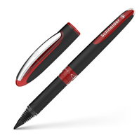 Schneider One Sign Tintenroller schwarz 1,0 mm, Schreibfarbe: rot, 1 St. Schneider One Sign Tintenroller schwarz 1,0 mm, Schreibfarbe: rot, 1 St.
