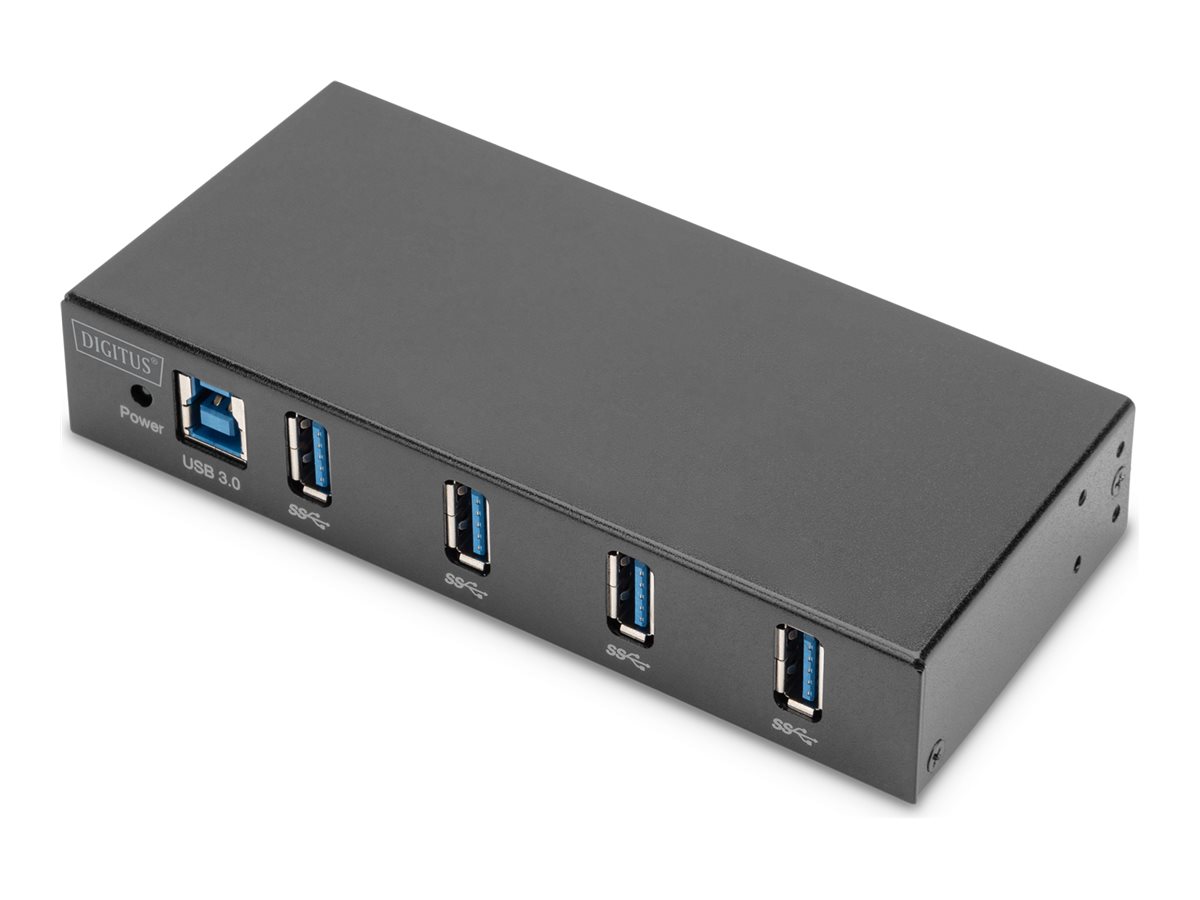 DIGITUS 4-Port USB 3.0 Hub, Industrial Line DIGITUS 4-Port USB 3.0 Hub, Industrial Line