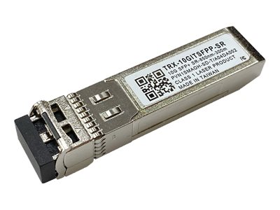 QNAP TRX-10GITSFPP-SR Optical Transceiver 10GbE SFP+ 850nm SR up to 300m QNAP TRX-10GITSFPP-SR Optical Transceiver 10GbE SFP+ 850nm SR up to 300m