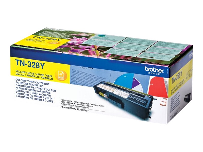 brother TN-328Y  gelb Toner