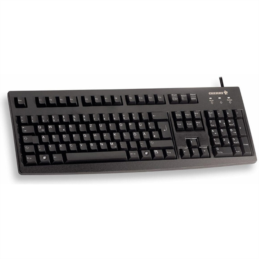 CHERRY G836105 Tastatur kabelgebunden schwarz