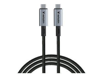 Verbatim Sync & Charge USB C to USB C 240W 40 Gbps120 cm Verbatim Sync & Charge USB C to USB C 240W 40 Gbps120 cm