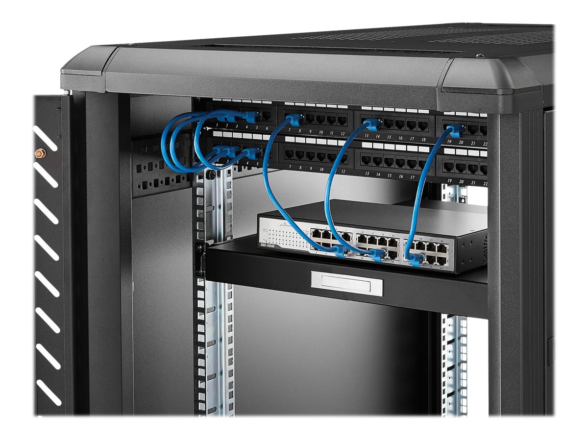 STARTECH.COM Ausziehbarer Fachboden für 19 Zoll Serverschrank - 55cm Sliding Rack Shelf belastbar bis 25 Kg - Stahlblech Schwarz STARTECH.COM Ausziehbarer Fachboden für 19 Zoll Serverschrank - 55cm Sliding Rack Shelf belastbar bis 25 Kg - Stahlblech Schwarz