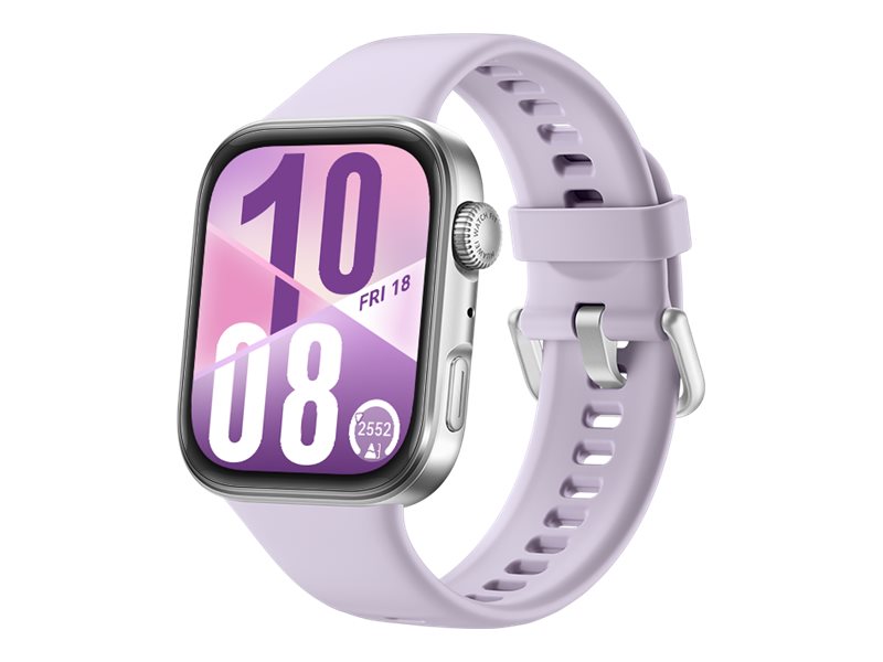 Watch Fit 4 (Seiya-B19F) Purple Fluoroelastomer Strap Watch Fit 4 (Seiya-B19F) Purple Fluoroelastomer Strap