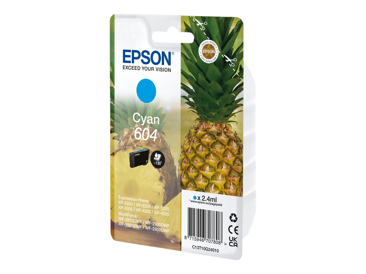 EPSON 604/T10G24  cyan Druckerpatrone