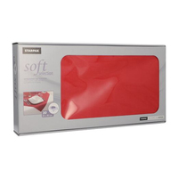 20 PAPSTAR Tischdecken soft selection 82328 rot 80,0 x 80,0 cm