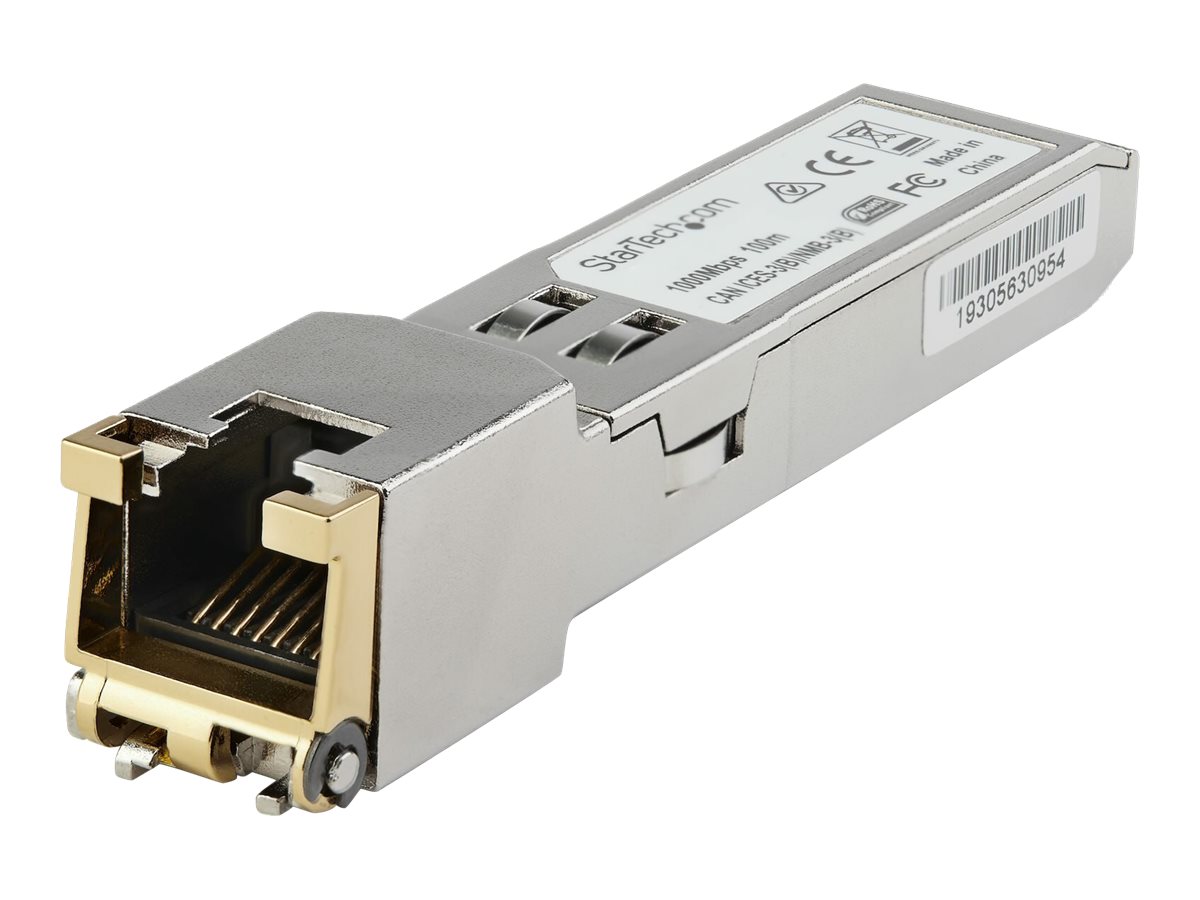 STARTECH.COM Cisco GLCTEST kompatibles SFP Transceiver Modul 1000BASE-T Kupfer GLC-TE SFP-Modul RJ45 Mini-GBIC STARTECH.COM Cisco GLCTEST kompatibles SFP Transceiver Modul 1000BASE-T Kupfer GLC-TE SFP-Modul RJ45 Mini-GBIC