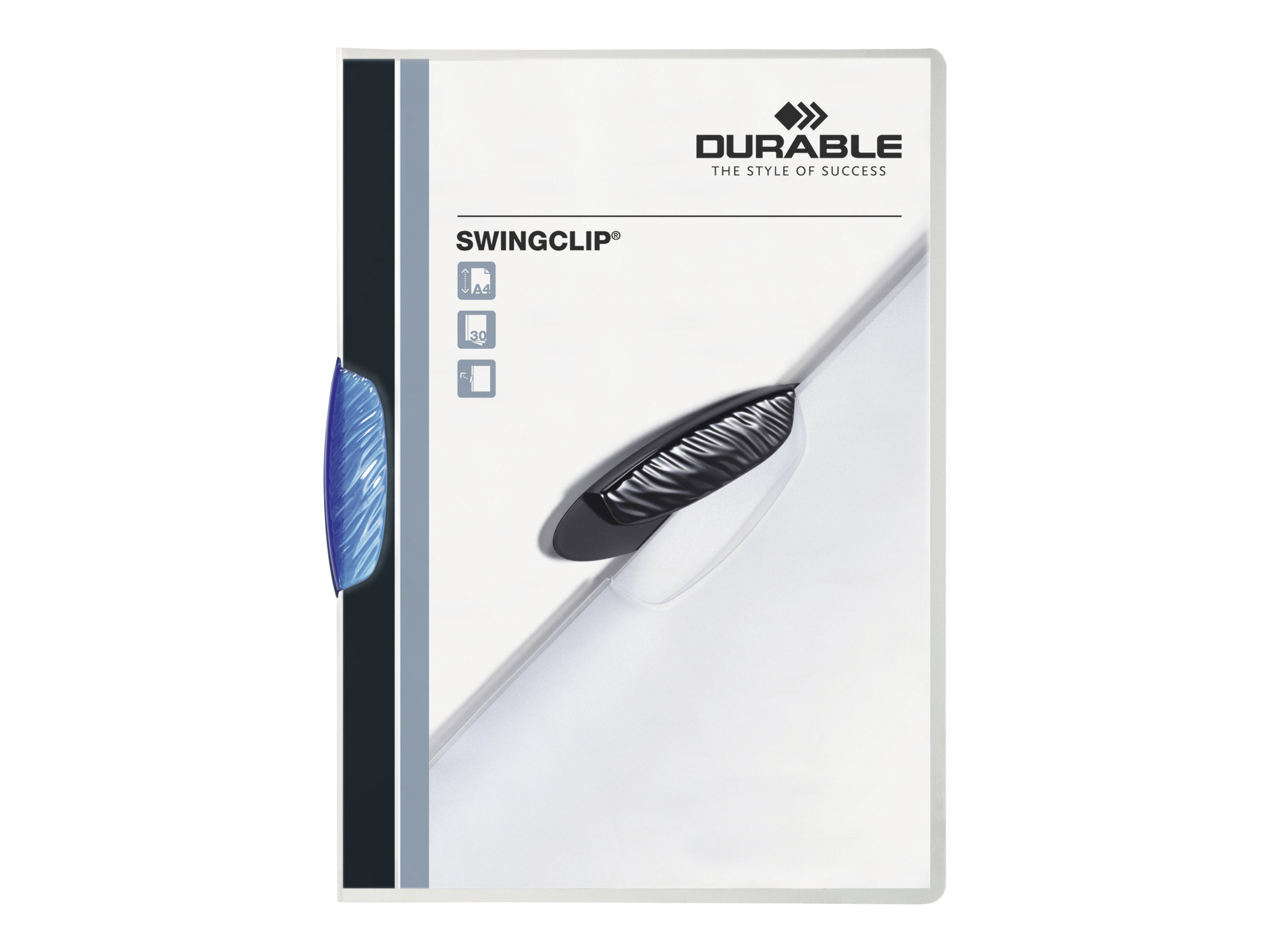 DURABLE Klemmhefter SWINGCLIP blau, 25 St