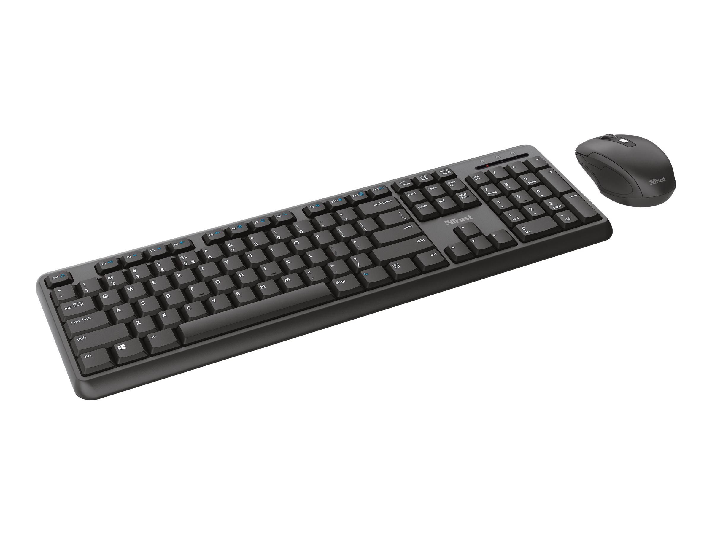23945 TRUST Ody Tastatur+Maus QWERTZ DE