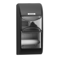 KATRIN Toilettenpapierspender 104452 schwarz Kunststoff KATRIN Toilettenpapierspender 104452 schwarz Kunststoff