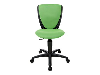 Topstar Kinderdrehstuhl High ScoolÂ®, 70570BB50 Stoff grÃ¼n, Gestell schwarz