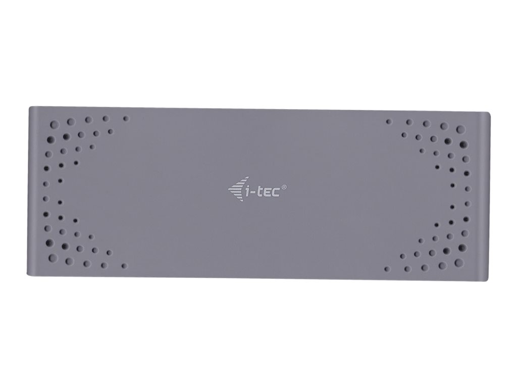 I-TEC USB 3.0/USB-C Dualdock 1x 5K 2x 4K 60Hz 2x HDMI 2x DP 1x GLAN 6x USB 3.0 1x Audio/Mic Jack Kensington kompatibel mit TB 3