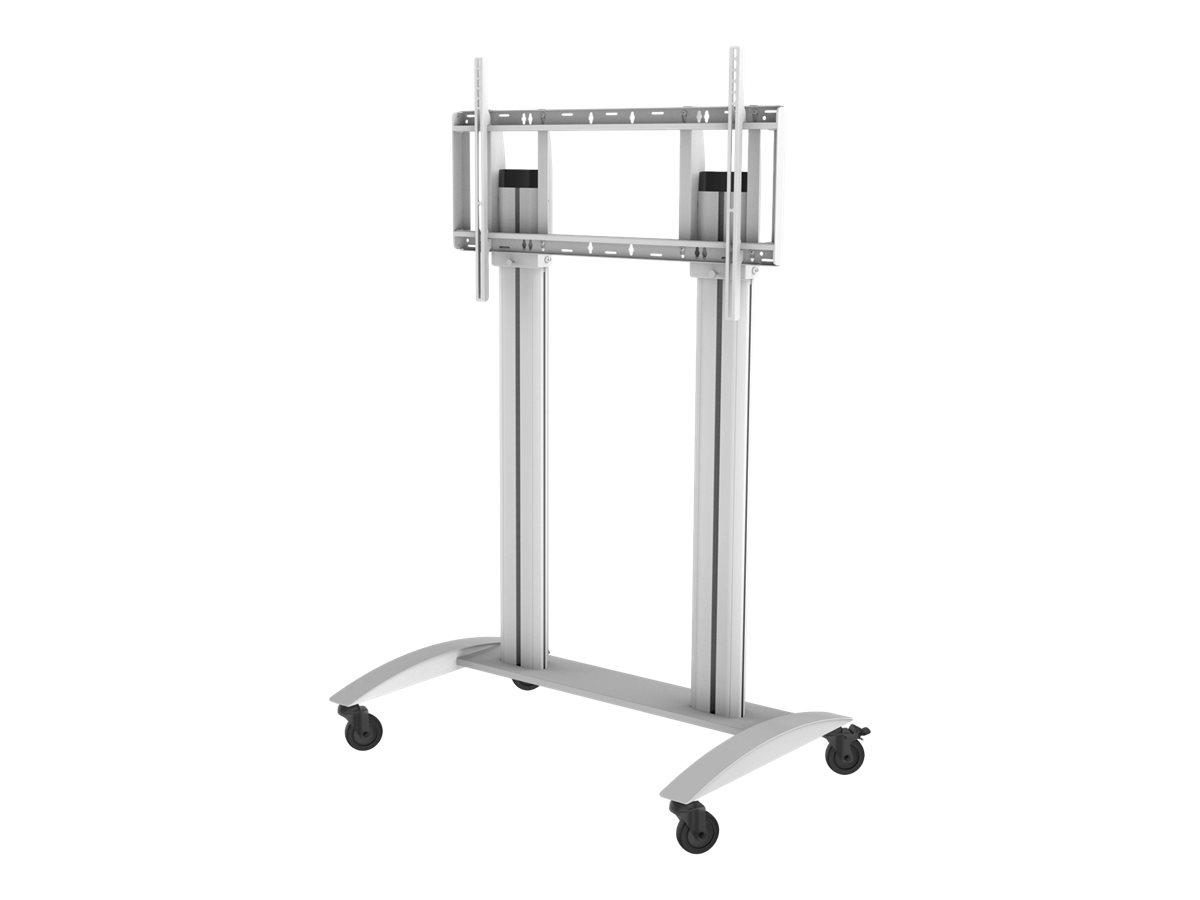 PEERLESS SR598W fahrbarer Rollwagen 139,7cm 55Zoll bis 248,9cm 98Zoll 136Kg Farbe Weiss