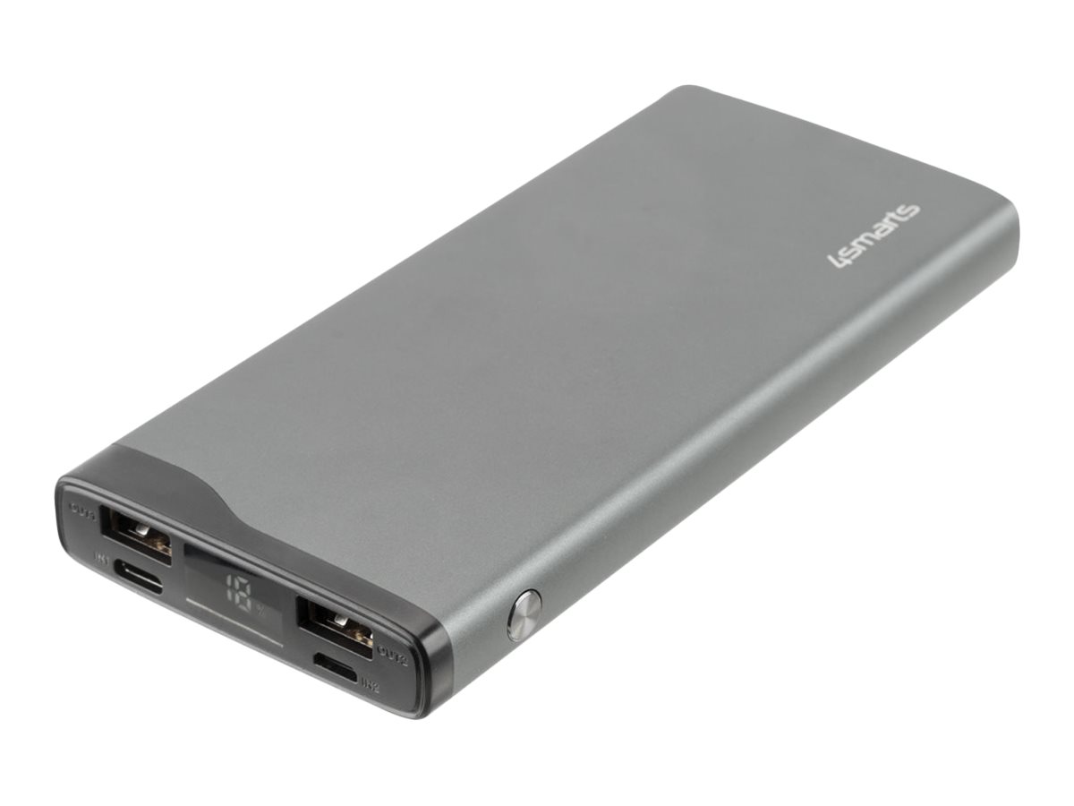4smarts Powerbank VoltHub Pro 10000mAh 22,5W mit Quick Charge,