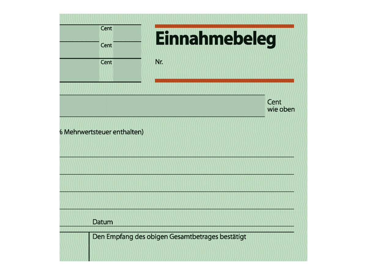 SIGEL Einnahmebeleg Formularbuch EB615 SIGEL Einnahmebeleg Formularbuch EB615