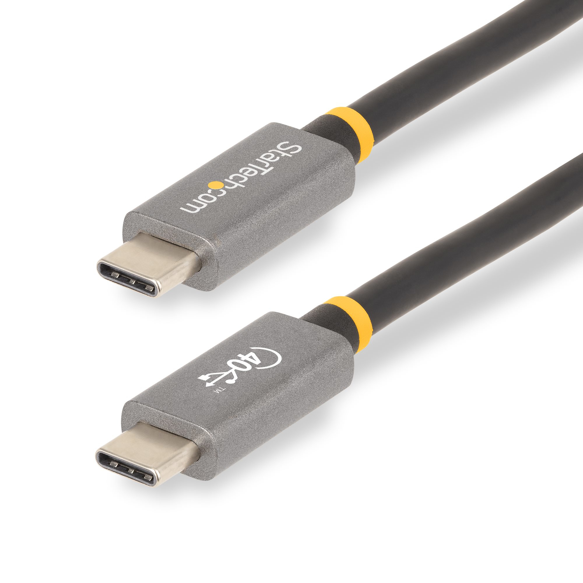 STARTECHCOM 1m USB4 Kabel USBIF zertifiziert USB C Kabel 40Gbits USBC DatenMonitorkabel 100W PD 8K 60Hz Thunderbolt 43USBC