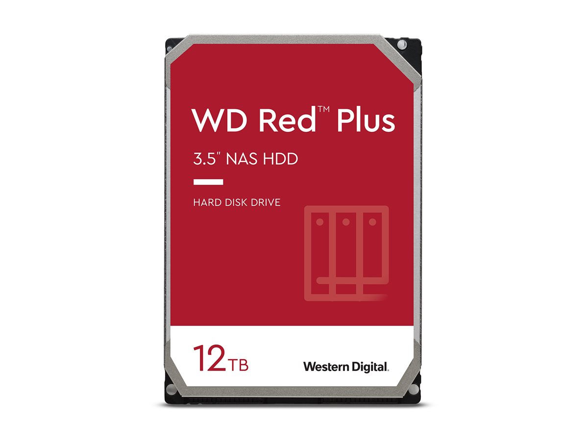 WD Red Plus 12TB SATA 6Gb/s 8,89cm 3,5Zoll HDD WD Red Plus 12TB SATA 6Gb/s 8,89cm 3,5Zoll HDD