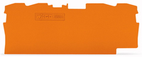 Wago Abschluss-/Zwischenplatte 2004-1492 orange 1mm