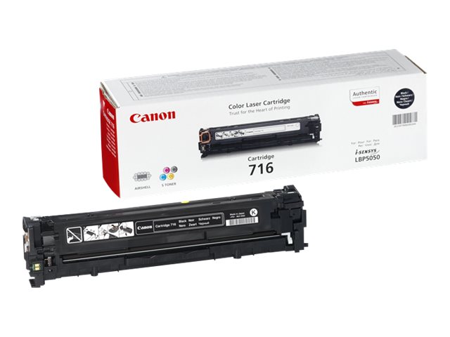Canon 716 BK  schwarz Toner