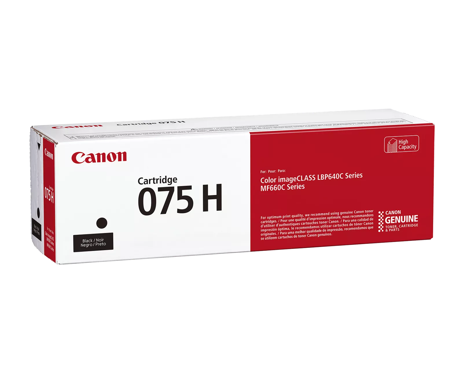 Canon 075H BK schwarz Toner
