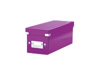 LEITZ CD-/DVD-Box Click & Store violett, 1 St. LEITZ CD-/DVD-Box Click & Store violett, 1 St.
