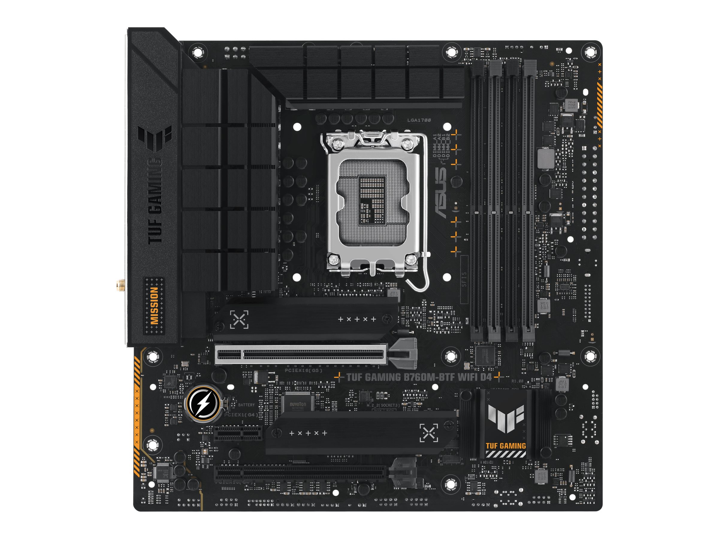 ASUS TUF GAMING B760M-BTF WIFI Micro-ATX B760