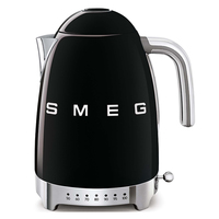 Smeg KLF04BLEU Wasserkocher schwarz, var. Temp.