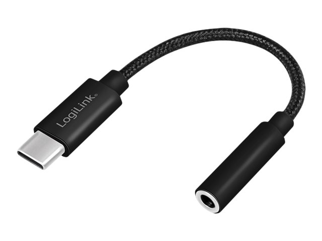 LogiLink Adapter USB-C 3,5mm Klinkenstecker