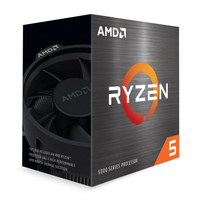 AMD RYZEN 5 5600X 4.60GHZ 6 CORE MULTIPACK CPU + WRAITH STEALTH COOLER