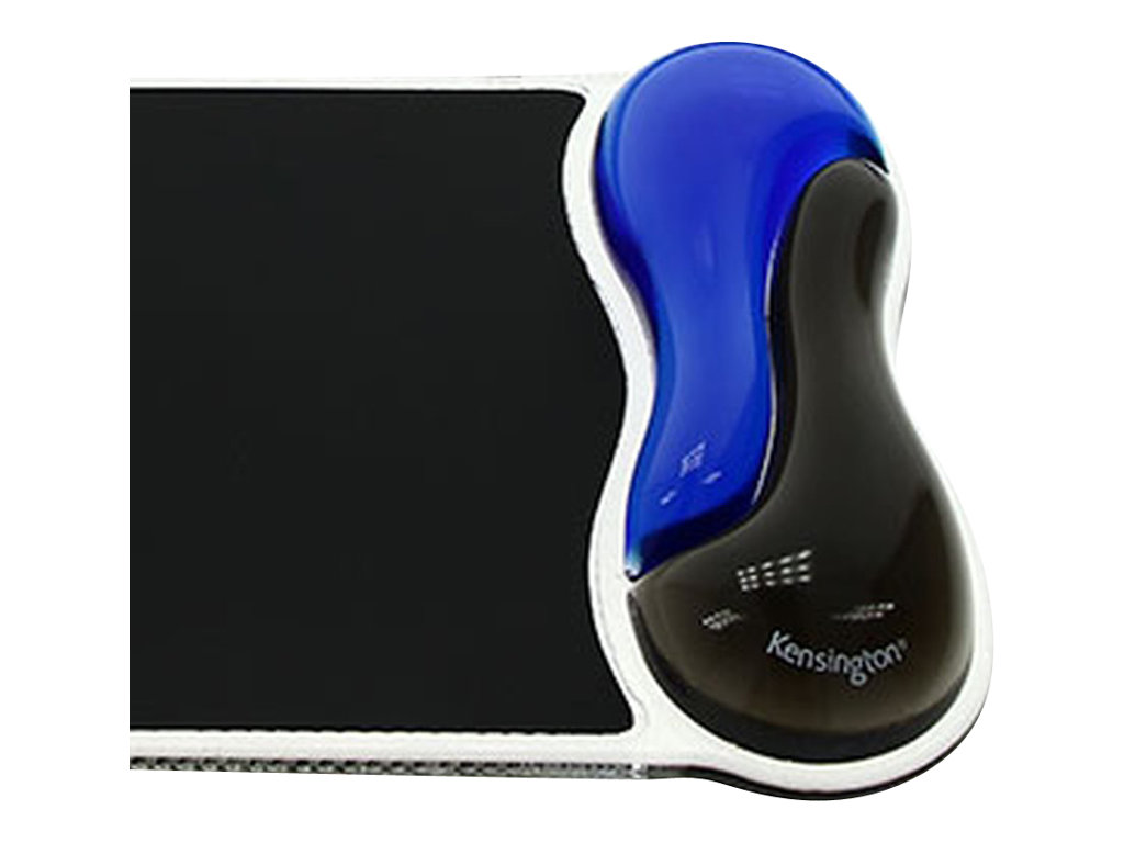 Kensington Mousepad mit Handgelenkauflage Duo Gel schwarz, blau