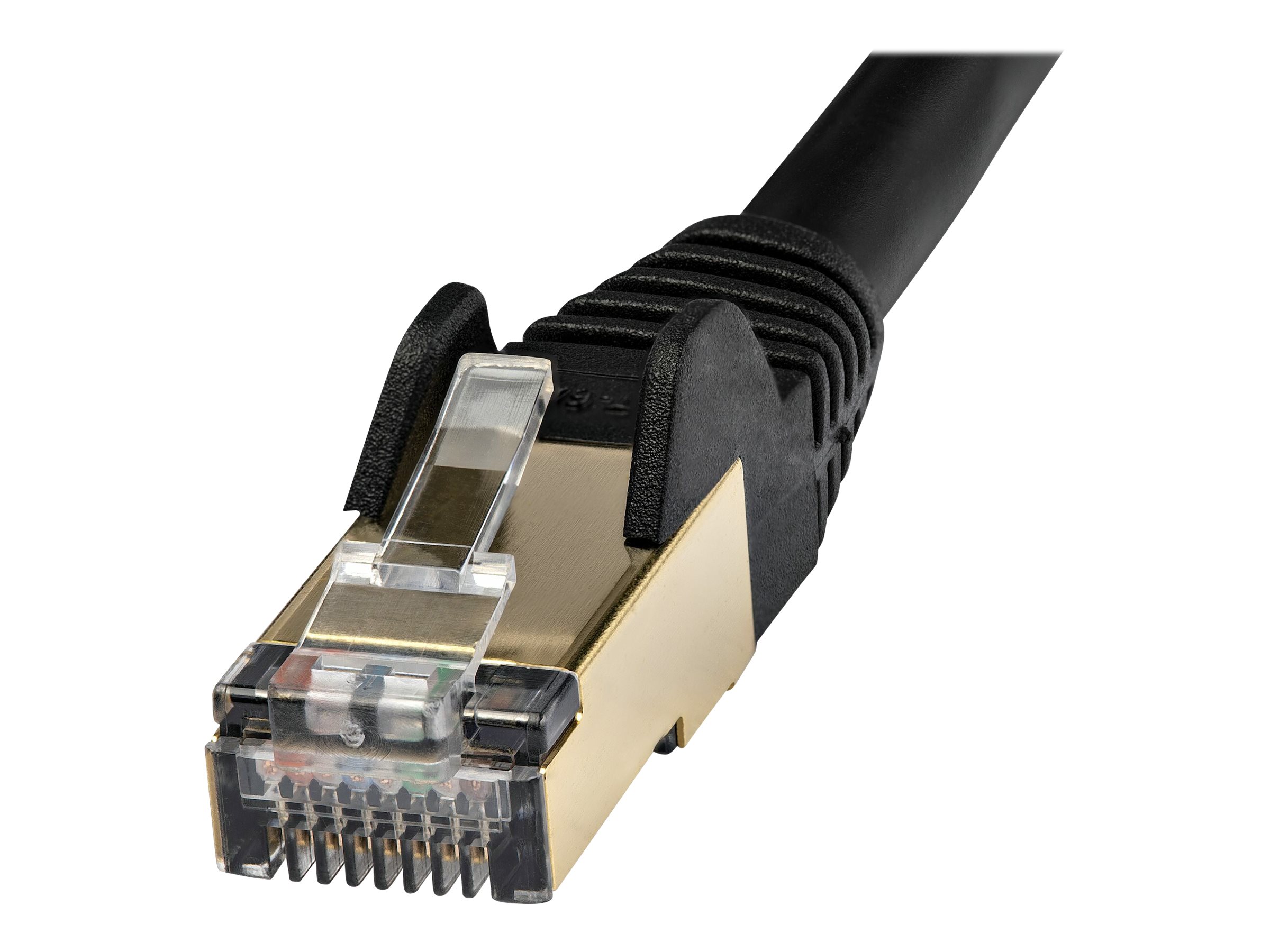 STARTECH.COM 10m CAT6a-Ethernet-Kabel - Schwarz - RJ45-Ethernet-Kabel - Snagless - STP-Kabel - Kupfer - 10-Gbit Netzwerkkabel STARTECH.COM 10m CAT6a-Ethernet-Kabel - Schwarz - RJ45-Ethernet-Kabel - Snagless - STP-Kabel - Kupfer - 10-Gbit Netzwerkkabel