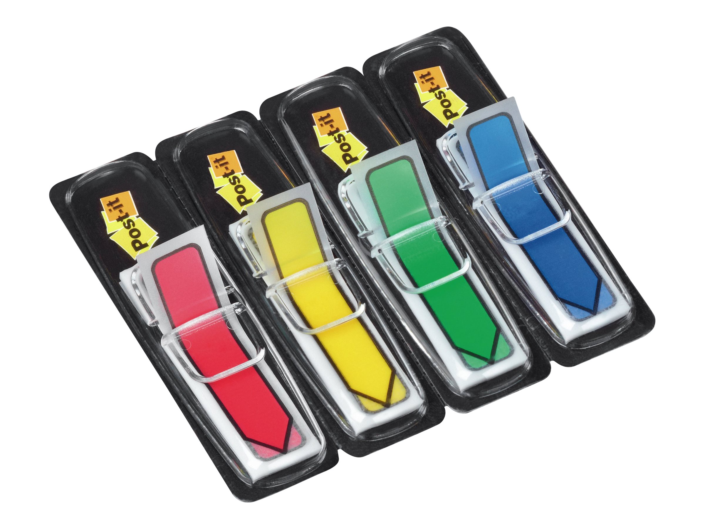 Post-it® Index Mini Haftmarker farbsortiert Pfeil 4x 24 Streifen Post-it® Index Mini Haftmarker farbsortiert Pfeil 4x 24 Streifen