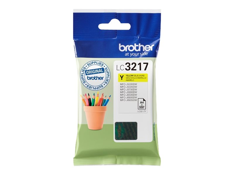 LC3217Y BROTHER MFC Tinte yellow ST 550 LC3217Y BROTHER MFC Tinte yellow ST 550