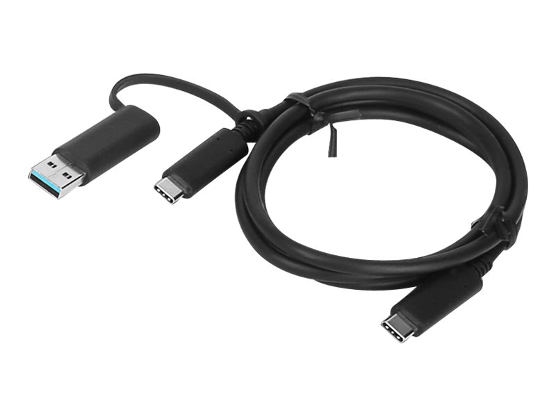 LENOVO HYBRID USB-C WITH USB-A CABLE LENOVO HYBRID USB-C WITH USB-A CABLE