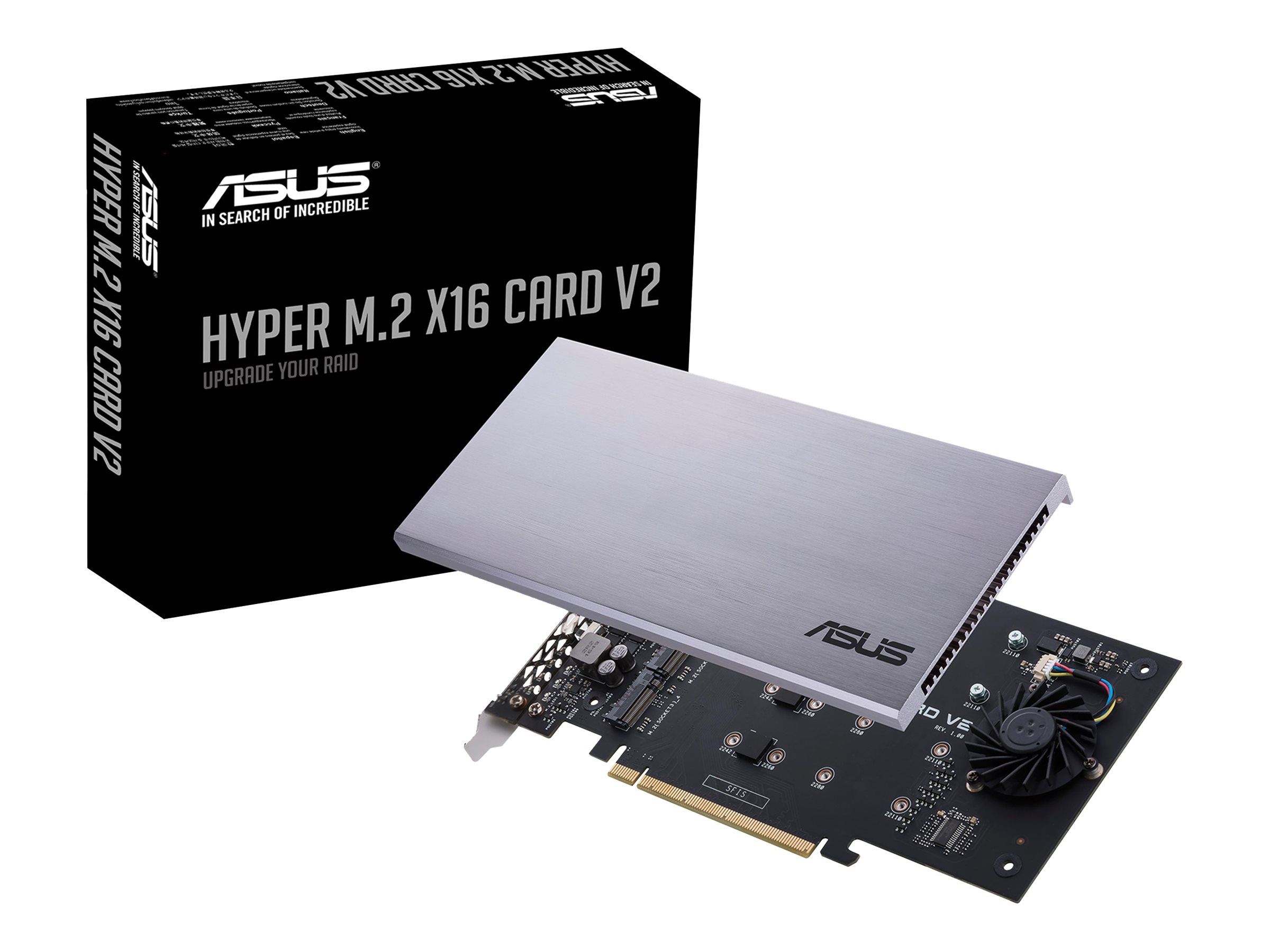 ASUS Erweiterungskarte Hyper M.2 X16 - PCIe 3.0 x16