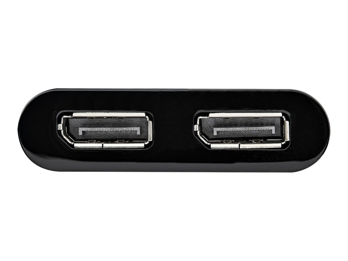 StarTech.com USB 3.0 to Dual DisplayPort Adapter 4K 60Hz, DisplayLink Certified, Video Converter with External Graphics Card - Mac & PC (USB32DP24K60) - DisplayPort-Adapter - USB Typ A zu DisplayPort - 30 cm